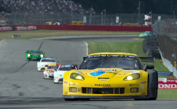 Corvette Racing Runner-Up in Mid-Ohio Sports Car Duel