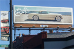 Corvette Billboards On Display for Woodward Dream Cruise