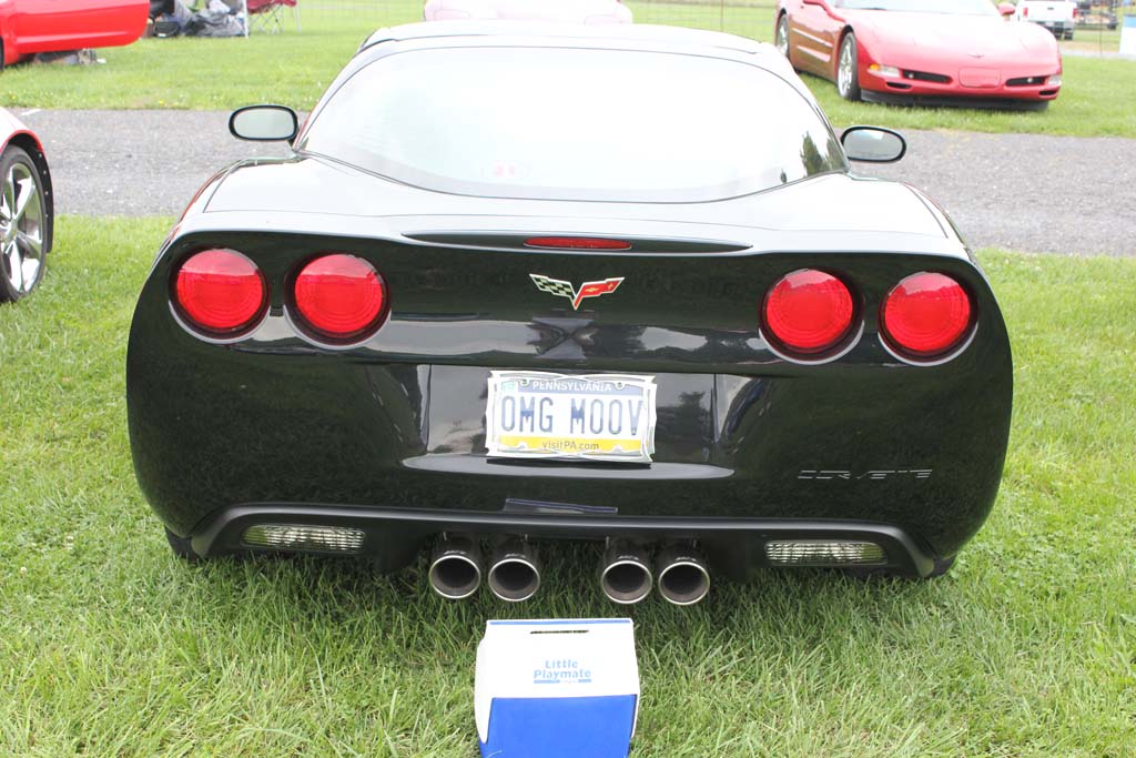 Corvette Vanity License Plates From Corvettes At Carlisle