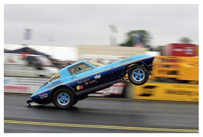 Corvette Wheelie