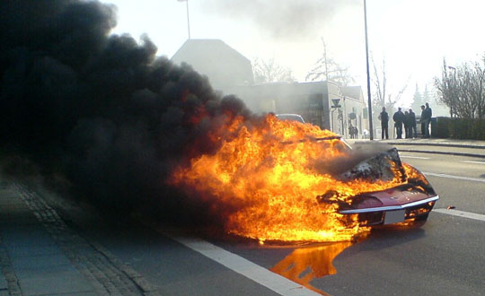 Horrific Fire Destroys an Early C3 Corvette