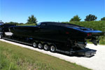 $1.7 Million Corvette ZR-1 Themed Boat is Menacing in Carbon Fiber