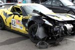 Corvette ZR1 Race Car Wrecks at Watkins Glen