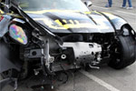 Corvette ZR1 Race Car Wrecks at Watkins Glen