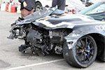 Corvette ZR1 Race Car Wrecks at Watkins Glen