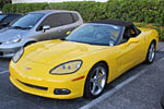 Corvettes at the Cars and Coffee Meet in St. Pete