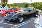 Corvettes at the Cars and Coffee Meet in St. Pete