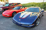 Corvettes at the Cars and Coffee Meet in St. Pete