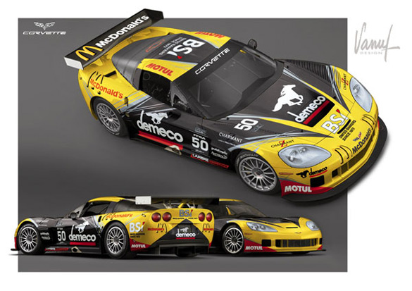 French Privateer Larbre Competition to Field GT2 Corvette C6.R in ILMC for 2011