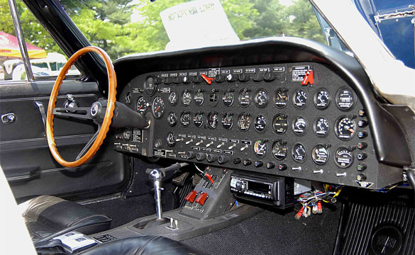 C2 Corvette's Custom Dash Gives New Meaning to Top-Flight Award