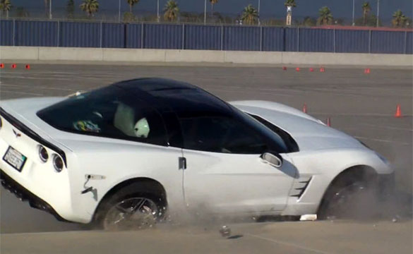 [VIDEO] Corvette Crashes During Autocross Event