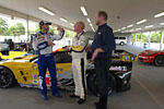 Jimmie Johnson, Johnny O'Connell and NFL Pro Bowler DeAngelo Williams on SPEED's Test Drive: Corvette