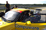 Jimmie Johnson, Johnny O'Connell and NFL Pro Bowler DeAngelo Williams on SPEED's Test Drive: Corvette