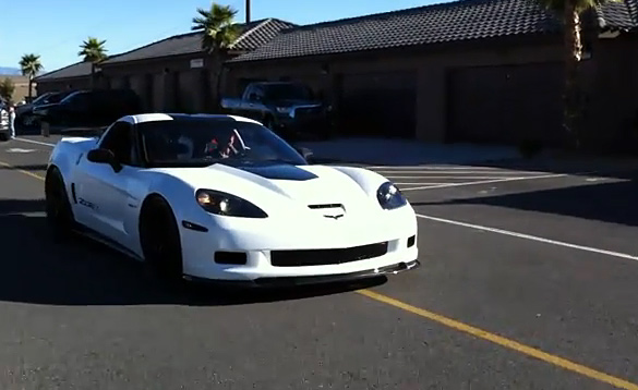 Hear the Rumble of the Corvette Z06x at Spring Mountain