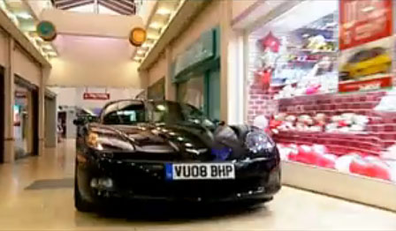 Top Gear's Clarkson Outruns Murderous Black Corvette in a Fiesta