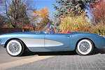 1956 Arctic Blue Corvette Roadster