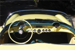 1955 Harvest Gold Corvette Roadster