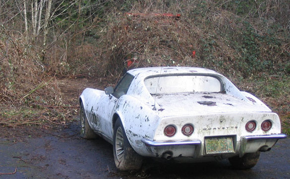 Forgotten 1969 Corvette Pulled from the Weeds