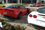 Drunk Driver Crashes Into Corvette Grand Sports at Chevy Dealership