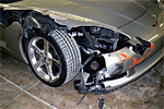 Wrecked Corvette