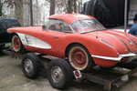 1958 Corvette Barn Car is Christmas Day Gift for Restorer