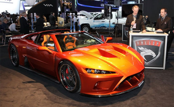 [VIDEO] Hand Built Falcon F7 Powered by the Z06 Corvette's LS7 V8 Engine