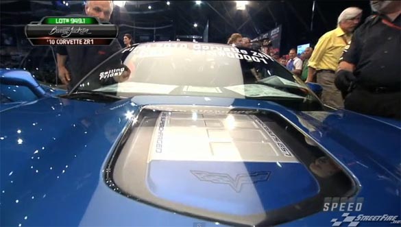 [VIDEO] 2010 Corvette ZR1 VIN 001 Sells at Barrett-Jackson