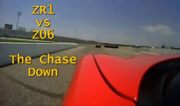 [VIDEO] C5 Z06 Corvette Chases Down a C6 ZR1 at the Track