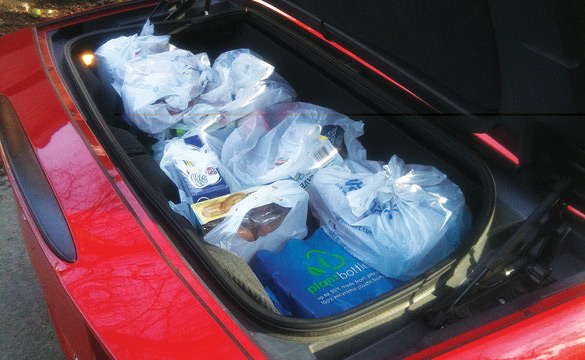 Just How Much Cargo Can a C6 Convertible Corvette Carry?