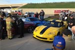 Seizure Causes Woman to Crash Camaro Into Two Corvettes