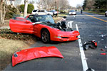 [ACCIDENT] C5 Corvette Destroyed in Nassau County Crash