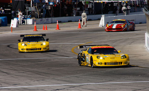 Corvette Racing Finishes Second and Third in ALMS GT in Sebring