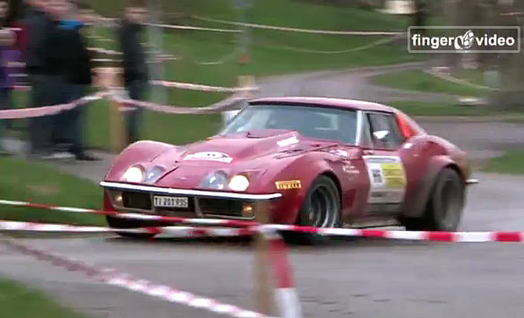 [VIDEO] 1969 Corvette Rally Car Runs Hard in Swiss Race