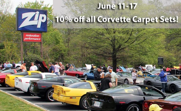 Zip has Corvette Carpet Sets on Sale for Fathers Day