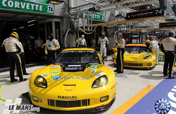Corvette Racing on Provisional Pole for 24 Hours of Le Mans