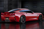 Three New 2014 C7 Corvette Illustrations from Car and Driver Magazine