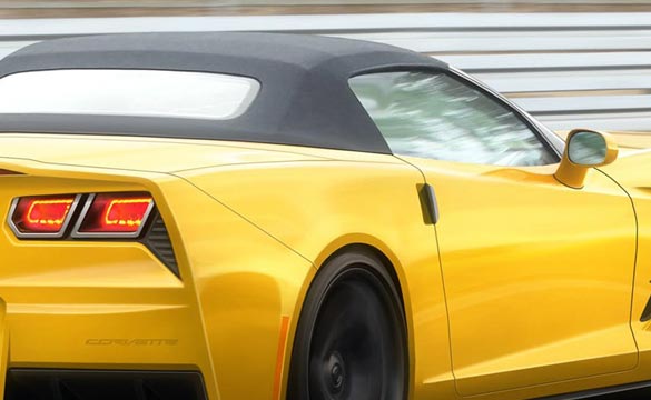 Inside Line Renders the C7 Corvette Convertible in Yellow