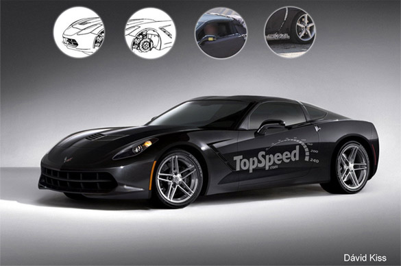 [PIC] TopSpeed Renders the 2014 C7 Corvette in Black
