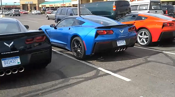 [VIDEO] A Trio of 2014 Corvette Stingrays Caught Testing in Arizona
