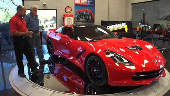 [VIDEO] 2014 Corvette Visits Jay Leno's Garage