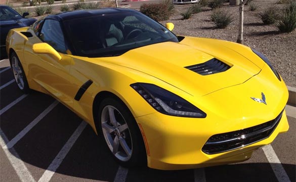Velocity Yellow 2014 Corvette Stingray Spotted in Arizona