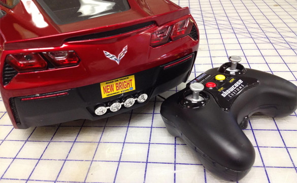 New Bright's 1:8 scale Radio Controlled 2014 Corvette Stingray