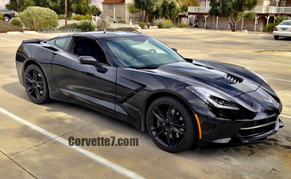 [PIC] Black 2014 Corvette Stingray Testing in San Diego