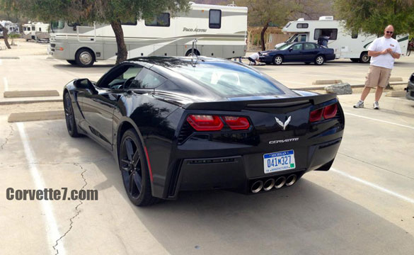 [PIC] Black 2014 Corvette Stingray Testing in San Diego