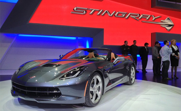 [PIC] Here's a Sneak Peek of the 2014 Corvette Stingray Convertible