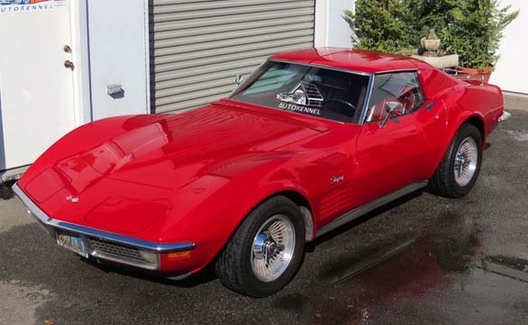 Corvettes on Ebay: 1971 Corvette Coupe with 522,000 miles