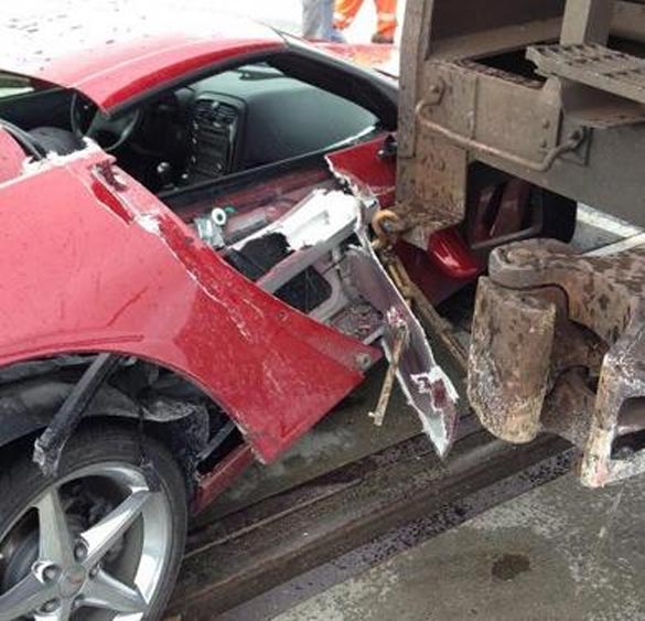 [ACCIDENT] C6 Corvette Struck by Train in Washington
