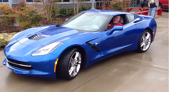 [VIDEO] The 2014 Corvette Stingrays Leave the National Corvette Museum