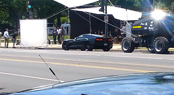 [VIDEO] 2014 Corvette Stingray Spied on the Set of Captain America: The Winter Soldier