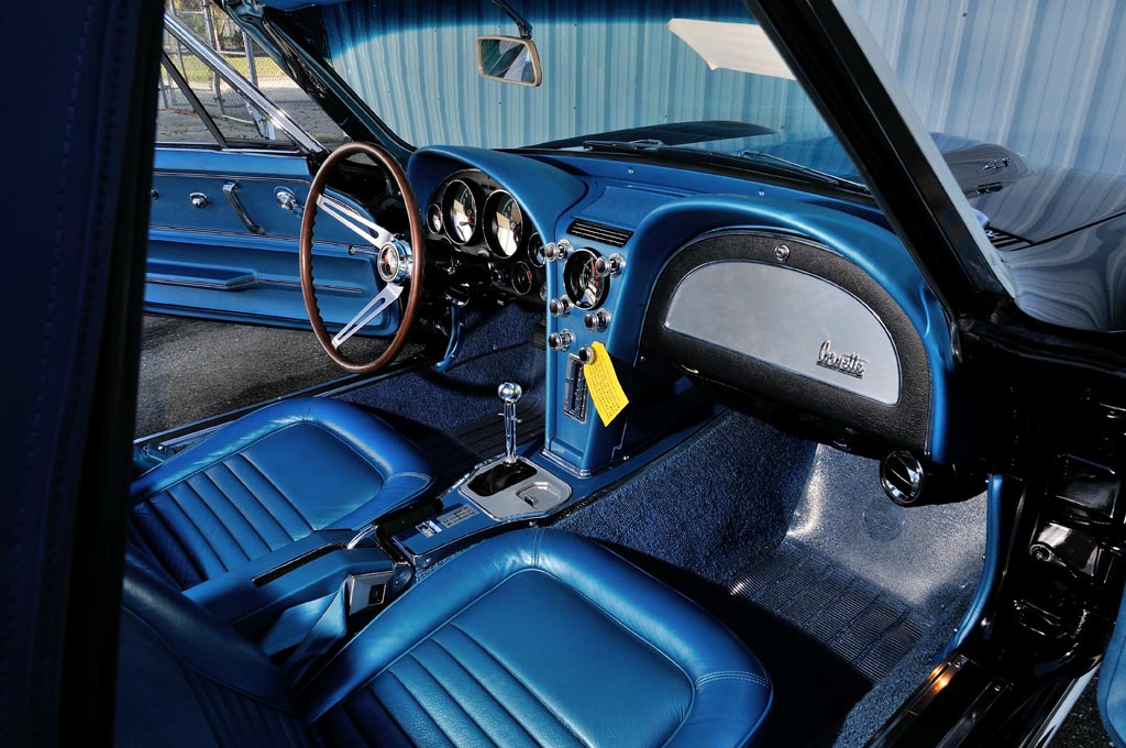Black N Blue 1967 Corvette Convertible Sells For 610 000